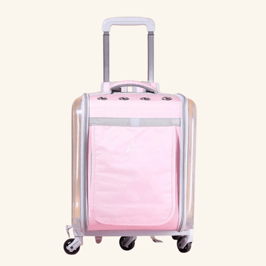 Pet Prowl Cat Stroller Pet Strollers KittyNook Cat Company Light Peachy Pink